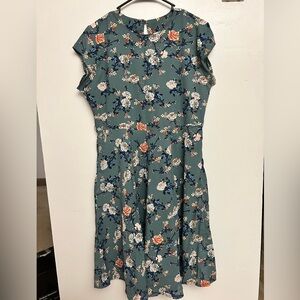 Floral Print Summer Dress NWOT